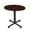 Mahogany, variant on Romig Axis-Pro 36 in. Round X-Base Breakroom Table- Grey