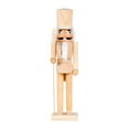 thumbnail image 5 of Dualoai 15inch Christmas Nutcracker Christmas DIY Nutcracker Figure for Festive Home, 5 of 9