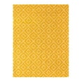 thumbnail image 3 of Unique Loom Trellis Shag Collection Area Rug - Ruth (10' x 13' Rectangle Yellow/Ivory), 3 of 9