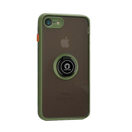 Designed For Apple iPhone SE 2022 / SE 2020 / 8 Phone Case, Military Grade Protection Heavy Duty Kickstand Cover for iPhone SE,8,7, Green