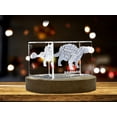 thumbnail image 2 of Ankylosaurus Dinosaur 3D Engraved Crystal 3D Engraved Crystal Keepsake/Gift/Decor/Collectible/Souvenir, 2 of 6