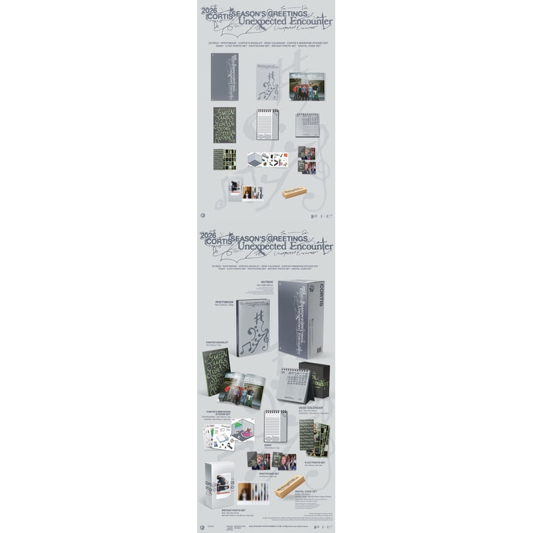 CORTIS [UNEXPECTED ENCOUNTER] 2026 Season's Greetings - Walmart.com