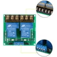 thumbnail image 3 of 2-Channel DC 24V 30A Relay Board Module Optocoupler Isolation High/Low Trigger, 3 of 7