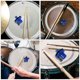 thumbnail image 4 of IDEANATEGRATE 2Ud Soporte Para Platillo Hi Hat Con De Clutch Azul Para Batería Accesorio Profesional Duradero, 4 of 8