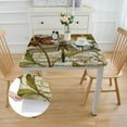 thumbnail image 2 of Acheng Dragonfly Flower Wallpaper Square Tablecloth 100% Polyester Fiber 52*52, 2 of 8