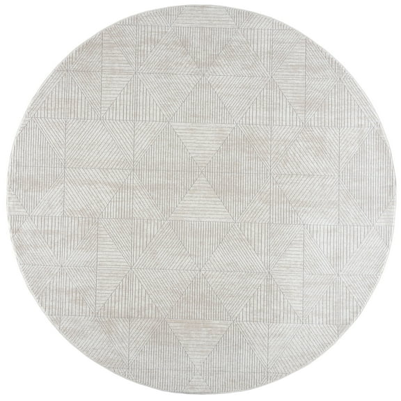 United Weavers Reserve Montana White Round Rug 7'11" RD