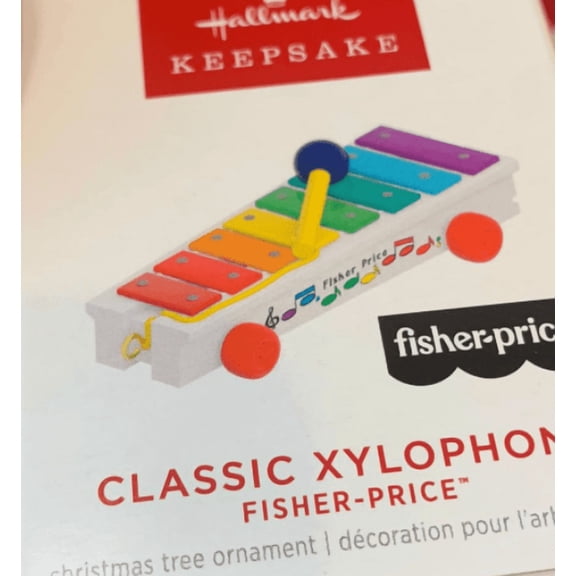 Hallmark Keepsake Ornament 2022, Miniature Fisher-Price?äó Classic Xylophone