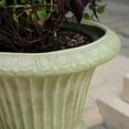 thumbnail image 3 of Grant 22.5" Blanc avec Jardinière en Mousse Verte, 3 of 4