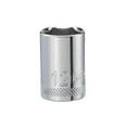 thumbnail image 1 of DEWALT DWMT86109OSP 6 Point 1/4'' Drive Socket 12MM, 1 of 1
