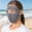 Grey, variant on UV Face Cover UPF 51+ Women Summer Breathable Face Covering Eye Protection Sunscreen Mask Sports Face Cover For Hiking Running Cycling & Outdoor Sports Grey One Size