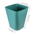 thumbnail image 2 of CTIRCHIU Basura Cuadrada Azul Para Oficina Y Con Apertura Grande Y Resistente, 2 of 6