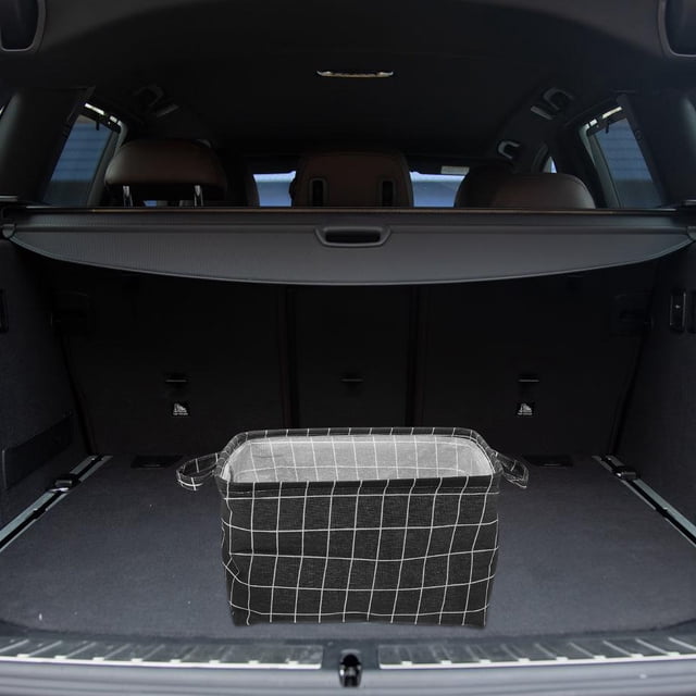 SWETRACE Plegable De Tela Negro Para Auto Organizador Espacio Amplio