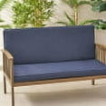 thumbnail image 2 of GDF Studio Eydan Outdoor Water Resistant Fabric Loveseat Cushions, Navy Blue, 2 of 11