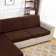 thumbnail image 1 of 1 funda de cojín para sofá, funda de asiento de sofá elástica, funda de cojín de asiento extraíble, funda de cojín de sofá resistente a los arañazos para sofá de sala de estar, 1 of 4