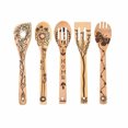 thumbnail image 2 of SMihono Kitchen Organizers and Storage Utensil Burned Wooden Spoons Set Slotted Spoon 5PC Tableware Gift Kitchen Gadgets Must Have 2023, 2 of 4