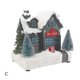 thumbnail image 3 of Adorno navideño brillante Figuras de casa con escena de nieve de resina colorida, 3 of 5