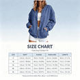 thumbnail image 3 of Feancey Womens Snap Button Bomber Jackets Y2K Casual Collarless Varsity Jacket Drop Shoulder Long Sleeve Lightweight Outerwear with Pockets XXL, 3 of 8