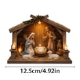 thumbnail image 2 of YingYouFu Empty Tomb Easter Scene and Cross Decoration He Is Risen Tabletop Decor Religious Wooden Signs Jesus Cross Table Centerpieces for Religious Home Mantels Tabletop Christian Gifts, 2 of 8
