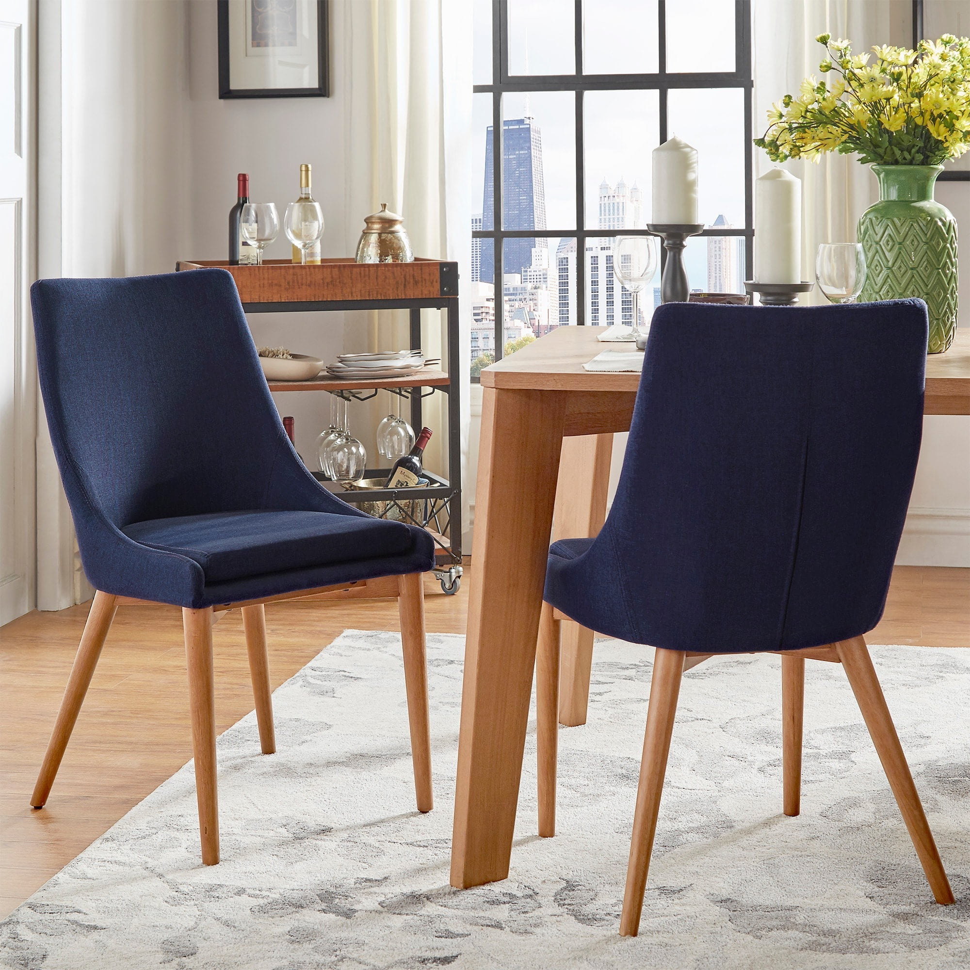Short back dining chairs