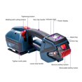 thumbnail image 4 of Portable Electric Strapping Machine With 2 Batteries V2 13mm To 16mm Automatic Packaging Tool For PET PP Belt ,Long Lasting, 4 of 7