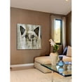 thumbnail image 6 of "Brown-Eyed Cat" Painting Print on Wrapped Canvas, 6 of 7