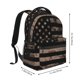 thumbnail image 2 of Easygdp American Flag with Desert Camouflage Mochila Ergonómica Versátil para Laptop - Múltiples Bolsillos, Correas Ajustables, Unisex para Escuela, Viajes y Actividades al Aire Libre-One Size, 2 of 5