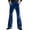 #0203-Blue, variant on Qiyinn Men's Solid Color Velvet Pants with Elastic Drawstring Waist Casual Straight Leg Trousers for Men