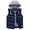 thumbnail image 3 of wantdo Veste Matelassée Isolée pour Femmes, Chaude, d'Hiver, avec Poches, Bleu, Moyen, 3 of 4