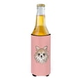 thumbnail image 2 of Carolines Treasures Checkerboard Pink Chihuahua Ultra Beverage Insulators for slim cans Slim Can multicolor, 2 of 2