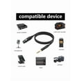 thumbnail image 4 of 6.35mm 1/4 TRS Stereo Male to XLR 3Pin Female Microphone Cable for Mixers and Audio Equipment Optional Length, 4 of 9