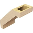 thumbnail image 5 of Ekena Millwork 5"W x 8"D x 8"H Burlington Rough Cedar Woodgrain TimberThane Knee Brace, Primed, 5 of 6