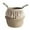 S, variant on Seagrass Wicker Basket Flower Pot Folding Basket Storage Basket Decoration