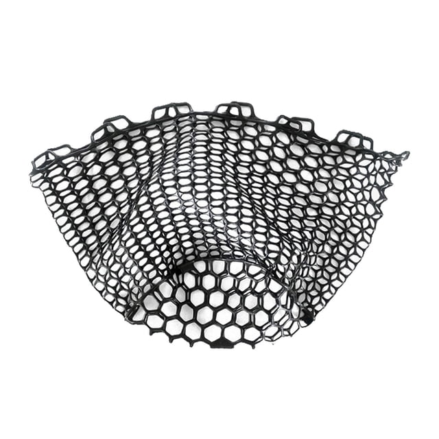 Red de pesca de silicona kusrkot bolsa de malla portátil gruesa Red de repuesto 85cmx24cm