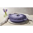 thumbnail image 2 of Brasero Le Creuset Signature Petal de 2.25 qt, color Provence, 2 of 3