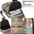 thumbnail image 3 of Ethnic Tribal Sling Backpack Abstract Artistic Lightweight Crossbody Bag for Commuting, 3 of 5