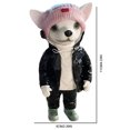 thumbnail image 2 of Muñeco De Perro De Pie, Estatua De Resina, Juguete Decorativo, Decoración Del Hogar, Regalos De Navidad Noticed HA047142-03, 2 of 6