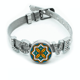 thumbnail image 1 of Geometría abstracta, estilo patron de Marruecos Pulsera pulsera pulsera de cristal amor pulsera ajustable, 1 of 2