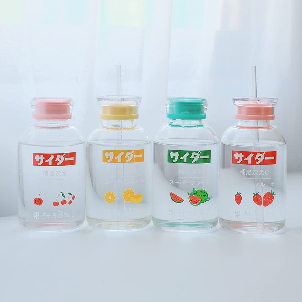 Kawaii Strawberry Glass Water Jug + Cup – Youeni