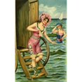 thumbnail image 2 of Bathing Machine Poster Print By Mary Evans Picture Librarypeter & Dawn Cope Collection (18 X 24), 2 of 4