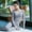 Gray, variant on Ynynloco Thermal Underwear for Women Stretch Long Johns with Fleece Lined Base High Waisted Layer Women Cold Weather Top Bottom