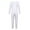 White, variant on YiZYiF Kids Girls Solid Color Long Sleeves Ballet Dance Leotard Gymnastics Jumpsuit,Sizes 5-12 Black 5-6