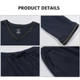 thumbnail image 5 of Indefini Women's Cotton Pajama Set Long Sleeve Sleepwear Pjs Top and Pants Lounge Set, Size S-XL, 5 of 6