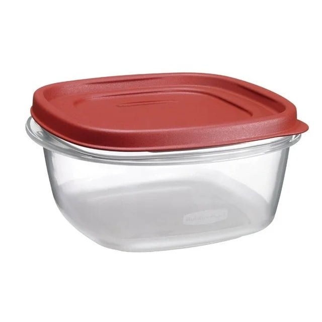 (3 pack) Rubbermaid Clear Food Storage Container 1 pk 5 cups