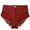 Wine, variant on Womens Underwear Briefs Underwear for Women Bikini Regular Absorbency Underwear