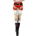 thumbnail image 1 of Las polainas de la Navidad de las mujeres imprimieron la moda de los A Zulema Polainas de las mujeres, 1 of 7