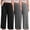 Set2, variant on Women's Plus Size Pajama Pants, High Waisted Wide Leg Lounge Pants with Pockets 3 Pack