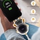 thumbnail image 1 of Mini llavero Power Bank Digital 1500mAh Spaceman Cargadores (amarillo para tipo C), 1 of 7
