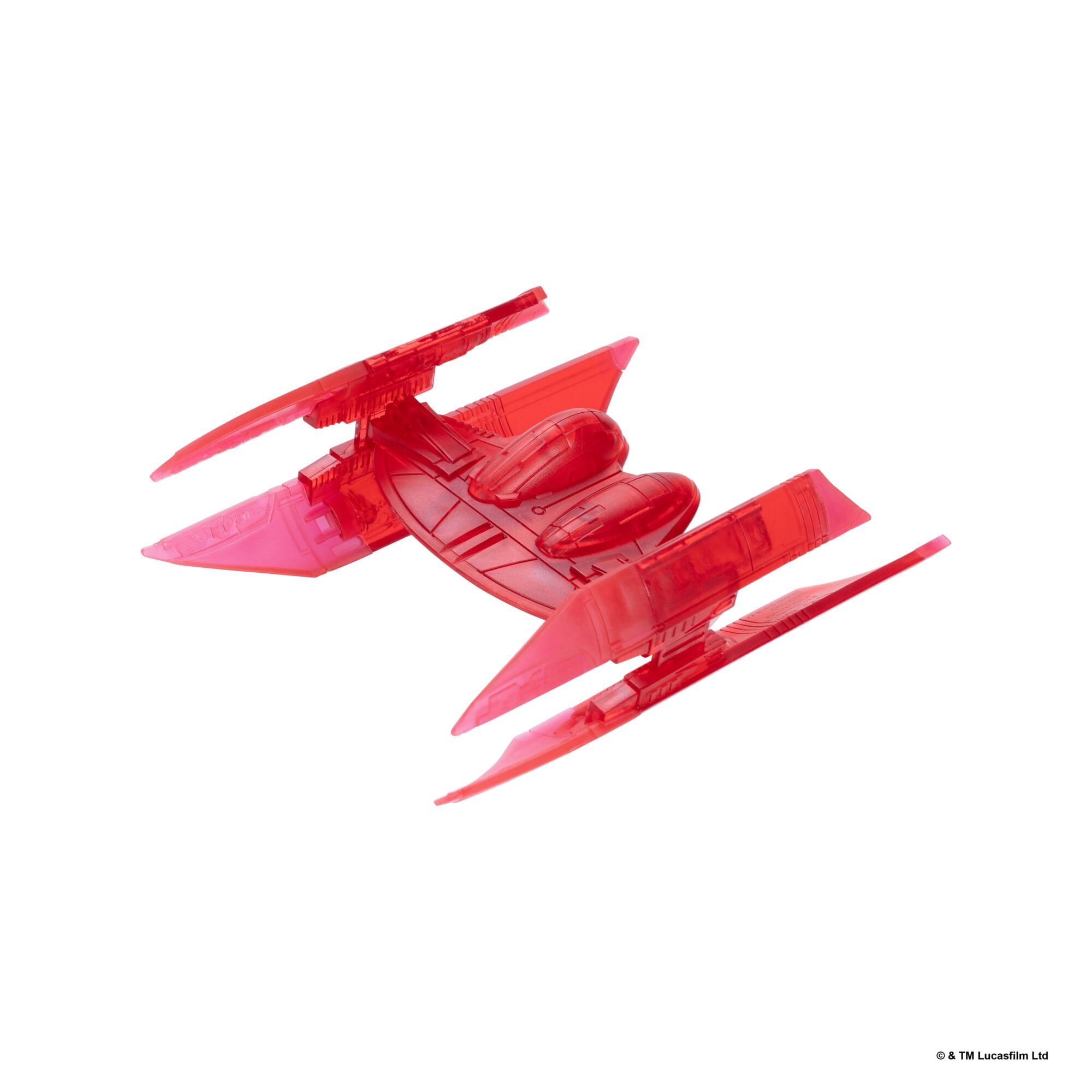 Star Wars™ Micro Galaxy Squadron Hyena Bomber (Red Hologram) - 5-inch Chase Edition vehicle with 1-inch Micro Figure Accessory
