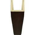 thumbnail image 3 of Ekena Millwork 6"W x 12"H x 18'L 3-Sided (U-beam) Sandblasted Endurathane Faux Wood Ceiling Beam, Premium Mahogany, 3 of 12