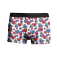thumbnail image 5 of YAYUBA Mens Underwear Heart Print Boxer Shorts Heart Print Valentine's Day Men's Shorts Valentines Day Gifts for Him, 5 of 5